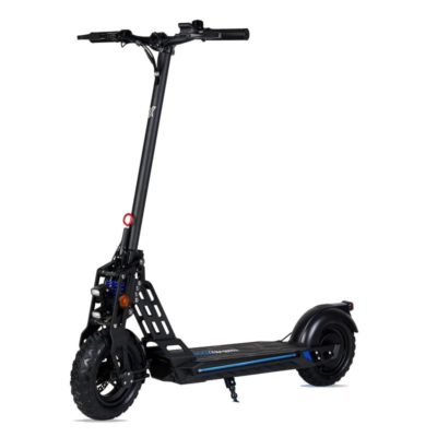 patinete-eléctrico-ecoxtreme-bison-800w-negro-frontal