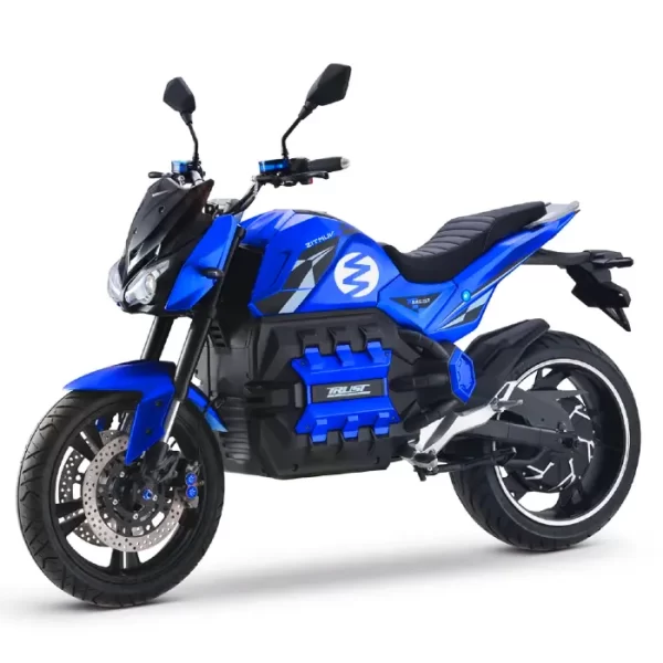 Moto eléctrica Zitmuv Zodin 125e azul